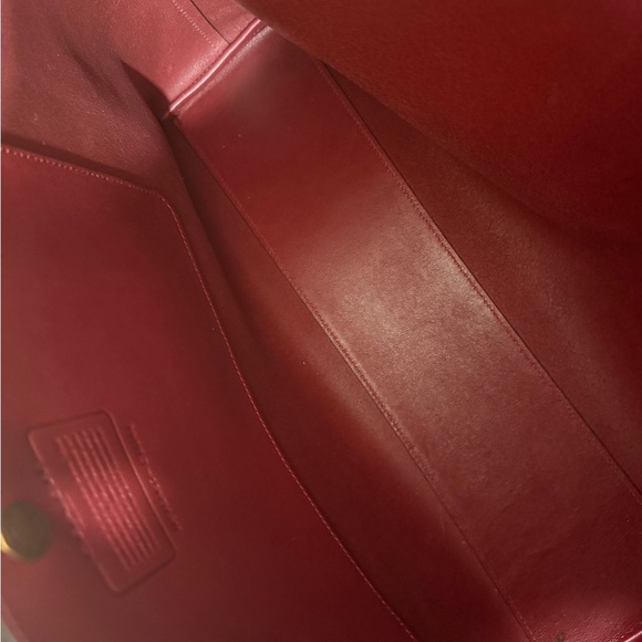 Coach Brooklyn Shoulder bag 39 in Dark Ruby - Picture 7 of 8